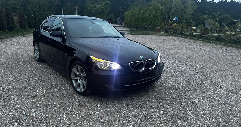 BMW Seria 5 cena 53500 przebieg: 162700, rok produkcji 2008 z Jaworzno małe 379